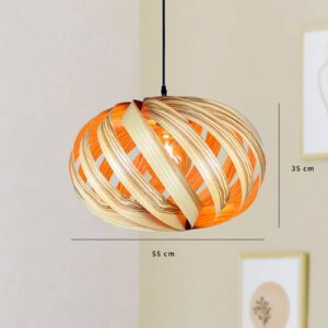 Svítidlo Gofurnit světlé dřevo dřevěná dýha olivový jasan