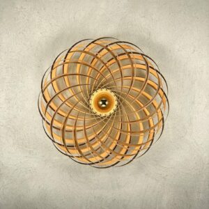 Svítidlo Gofurnit světlé dřevo dřevěná dýha olivový jasan/plexisklo