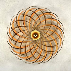 Svítidlo Gofurnit světlé dřevo dřevěná dýha třešeň/plexisklo