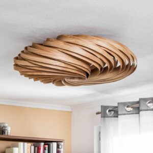 Svítidlo Gofurnit světlé dřevo dřevěná dýha olivový jasan/plexisklo