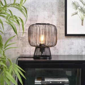 Svítidlo Good & Mojo černá bambus/textil