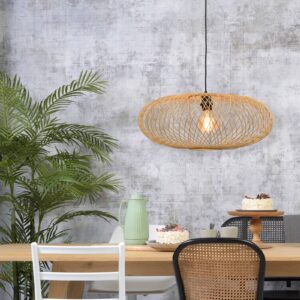 Svítidlo Good & Mojo přírodní bambus/železo/textil