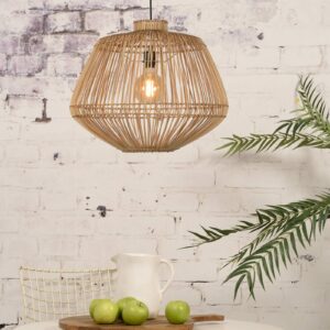 Svítidlo Good & Mojo přírodní bambus/železo/textil