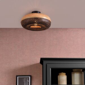 Svítidlo Good & Mojo přírodní/černá bambus/železo