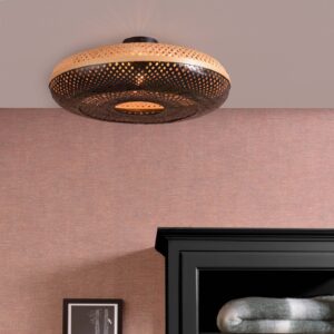 Svítidlo Good & Mojo přírodní/černá bambus/železo