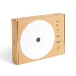 Svítidlo HAY bílá ocel/bavlna/PVC