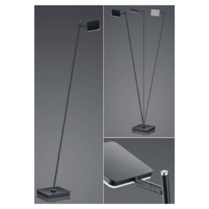 Svítidlo HELL černá železo/nerezová ocel