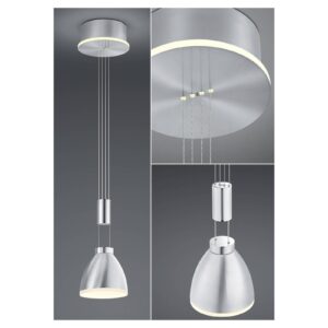 Svítidlo HELL matný nikl železo/nerezová ocel