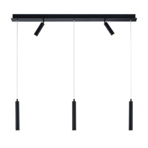 Svítidlo HELL černá železo/nerezová ocel