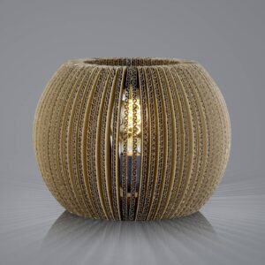 Svítidlo HELL hnědá eloxovaná karton