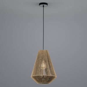 Svítidlo HELL hnědá papír