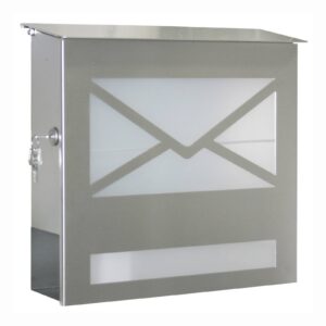 Svítidlo Heibi nerez/bílá nerezová ocel/akryl