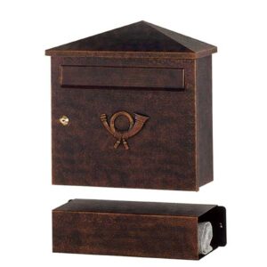 Svítidlo Heibi hnědá-zlatá patina pozinkovaný ocelový plech/práškovaný