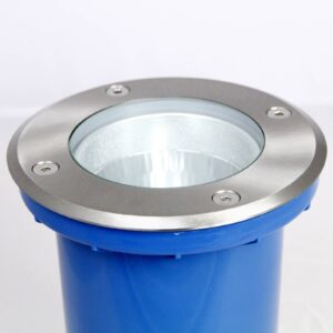 Svítidlo Heitronic nerez/čirá nerez/plast