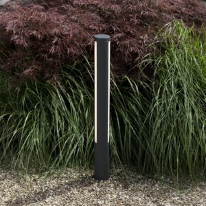 Svítidlo Heitronic grafit/matný bílý hliník/polykarbonát