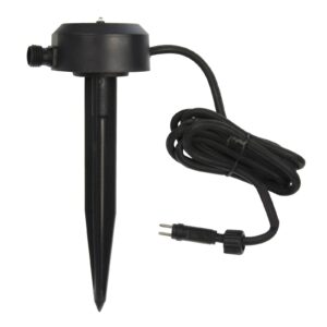 Svítidlo Heitronic černý plast