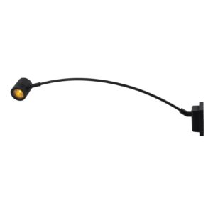 Svítidlo Heitronic černý/grafit hliník/sklo