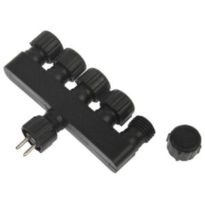 Svítidlo Heitronic černé plast