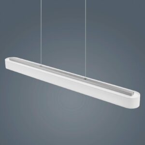 Svítidlo Helestra bílá/bílá satinovaná/nikl matný textil/akryl/kov