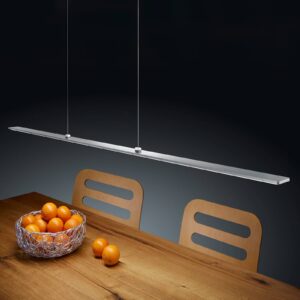 Svítidlo Helestra matný nikl eloxovaný hliník/akryl