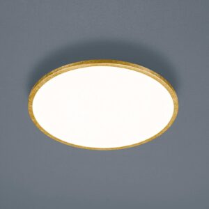 Svítidlo Helestra zlatá/bílá kov/akryl