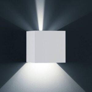 Svítidlo Helestra bílá matná hliník