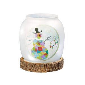 Svítidlo Hellum bílá/rozmanitá sklo