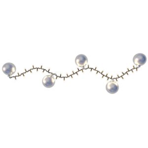 Svítidlo Hemsson stříbrná/zelená PVC/guma