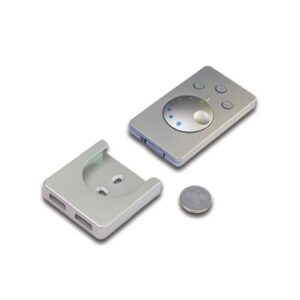 Svítidlo Hera nerezový vzhled plast