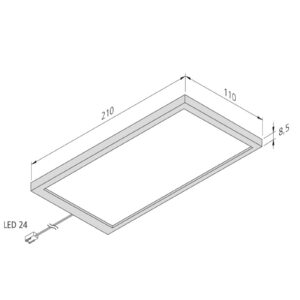 Svítidlo Hera černá plast