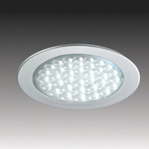 Svítidlo Hera nerez/čirá plast/sklo