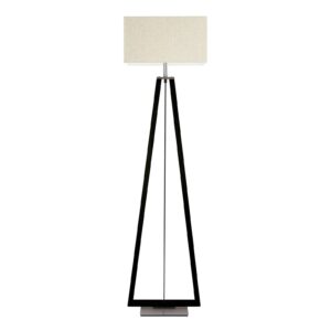 Svítidlo HerzBlut dřevo/textil/nikl