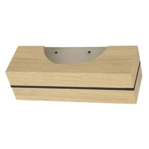 Svítidlo HerzBlut dub přírodní/černá dřevo/akryl/kov