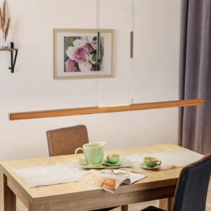 Svítidlo HerzBlut dub přírodní masivní dřevo/kov/plast