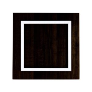 Svítidlo HerzBlut dub se suky černá dřevo/nikl/akryl