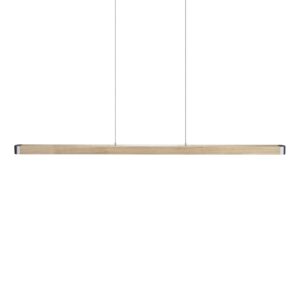 Svítidlo HerzBlut dub se suky přírodní dřevo/nikl/akryl