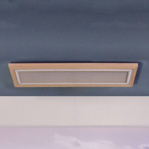 Svítidlo HerzBlut dub přírodní masivní dřevo/kov/plast