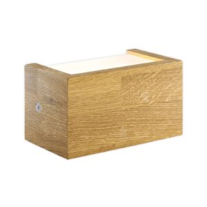 Svítidlo HerzBlut dub se suky naolejovaný dřevo/akryl