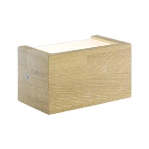 Svítidlo HerzBlut dub se suky přírodní dřevo/akryl