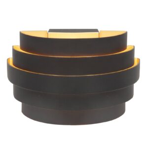 Svítidlo HighLight černá/zlatá hliník