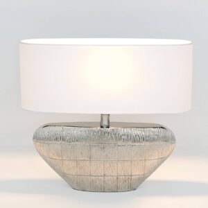 Svítidlo Holländer nikl/ecru hliník/chintz