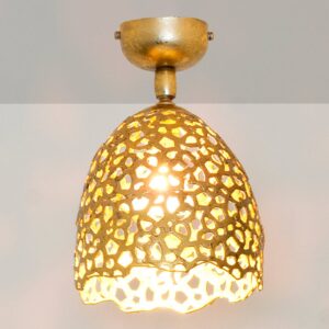 Svítidlo Holländer zlatá železo