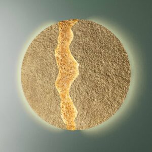 Svítidlo Holländer zlatá/oranžová železo