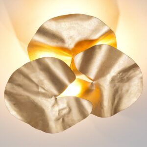 Svítidlo Holländer zlatá železo