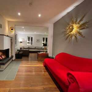 Svítidlo Holländer černá/zlatá kov