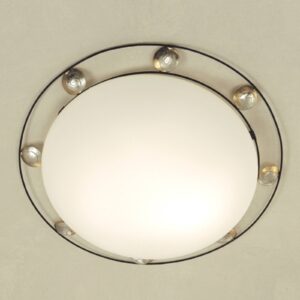 Svítidlo Holländer bílá/hnědá/stříbrná/zlatá kov/sklo