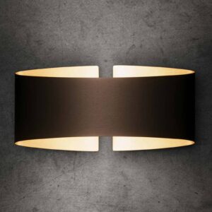 Svítidlo Holtkötter fumé mat/mosaz matná hliník/sklo