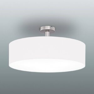 Svítidlo Hufnagel bílá/niklová matná kov/chintz