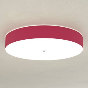 Svítidlo Hufnagel bílá/rubínově červená Chintz/akrylové sklo