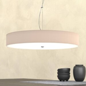 Svítidlo Hufnagel bílá/stříbrošedá/hnědá Chintz/akrylové sklo/kov